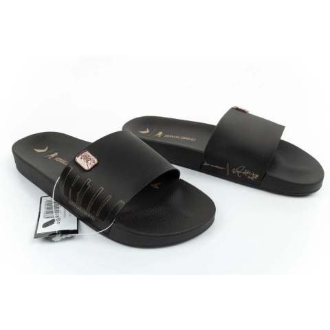 Rider buty klapki męskie sportowe R10 Slide wygodne czarne laczki Rider