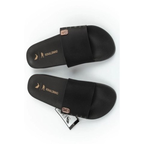 Rider buty klapki męskie sportowe R10 Slide wygodne czarne laczki Rider