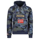 Geographical Norway GYMCLASS MEN CAMO 100 (WT1663H/GN/MILITAIRE BLUE) Geographical Norway