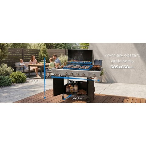 Grill gazowy Ravanson GO-4 13,3 kW Ravanson