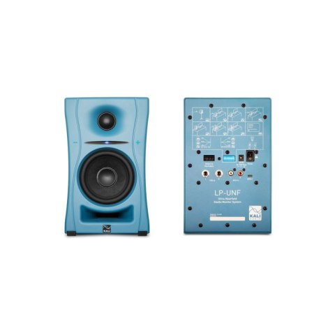KALI AUDIO LP-UNF-B - Para monitorów odsłuchowych z Bluetooth. Głośniki multimedialne, niebieskie. KALI AUDIO