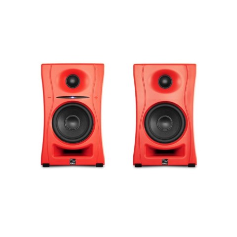 KALI AUDIO LP-UNF-R - Para monitorów odsłuchowych z Bluetooth. Głośniki multimedialne, czerwone. KALI AUDIO