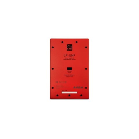 KALI AUDIO LP-UNF-R - Para monitorów odsłuchowych z Bluetooth. Głośniki multimedialne, czerwone. KALI AUDIO