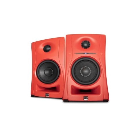 KALI AUDIO LP-UNF-R - Para monitorów odsłuchowych z Bluetooth. Głośniki multimedialne, czerwone. KALI AUDIO