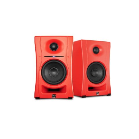 KALI AUDIO LP-UNF-R - Para monitorów odsłuchowych z Bluetooth. Głośniki multimedialne, czerwone. KALI AUDIO