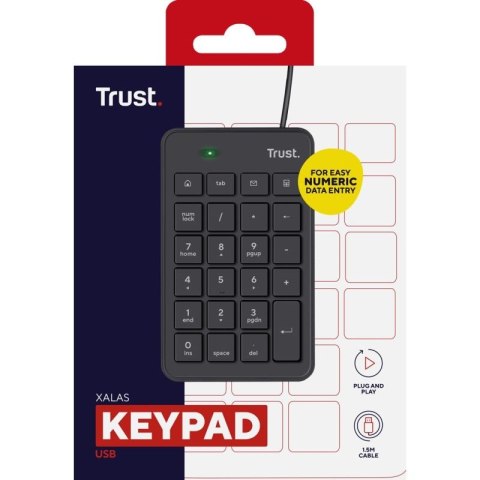 Klawiatura numeryczna TRUST Xalas USB Trust