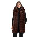 Polar Damski Geographical Norway Uphemere Dark Brown Db Lady 0136 Dark brązowy (WZ6797F/GN-Dark brown) Geographical Norway