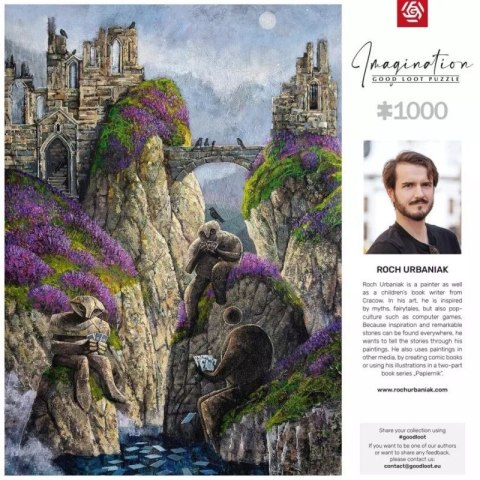 Puzzle Good Loot: Roch Urbaniak - Trolle z Kilmorven, 1000 elementów Cenega Publishing