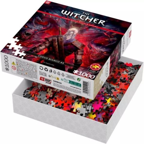 Puzzle Good Loot: The Witcher - Corvo Bianco, 1000 elementów Cenega Publishing