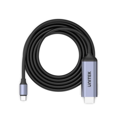 UNITEK KABEL USB-C - HDMI 8K, USB 4, HDR10+, 1,8M Unitek