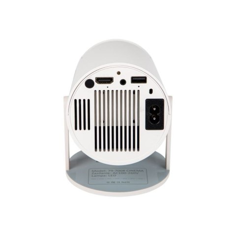 BLOW PROJEKTOR PRZENOŚNY ANDROIDTV HD CINEMA WHITE BLOW