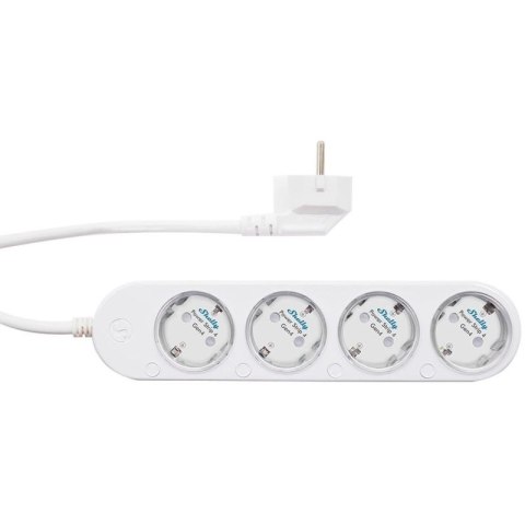 Inteligentna listwa zasilająca Shelly Power Strip 4 Gen4 White Shelly