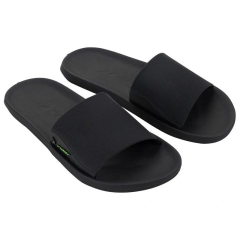 Rider buty klapki męskie sportowe Feel Slide wygodne czarne laczki Rider