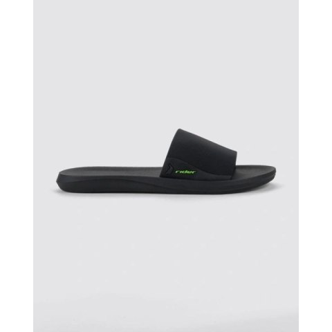 Rider buty klapki męskie sportowe Feel Slide wygodne czarne laczki Rider