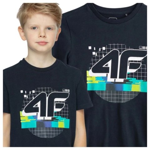 T-shirt chłopięcy 4F 4FJWSS26TTSHM4233-20S 4f