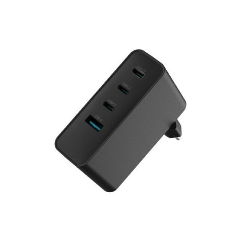 NATEC ŁADOWARKA SIECIOWA RIBERA GAN 3X USB-C 1X USB-A 100W CZARNA NATEC