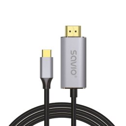 SAVIO KABEL USB-C DO HDMI 2M CL-199 Savio