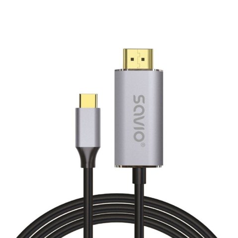 SAVIO KABEL USB-C DO HDMI 2M CL-199 Savio