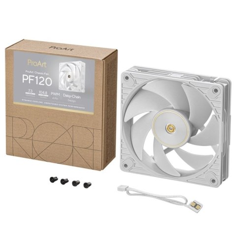 Wentylator ASUS PROART PF120 FAN PWM WHITE Asus