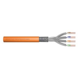 DIGITUS KABEL TELEINFORMATYCZNY KAT.7 POMARAŃCZOWY 100M DIGITUS