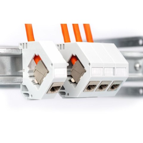 DIGITUS KABEL TELEINFORMATYCZNY KAT.7 POMARAŃCZOWY 100M DIGITUS