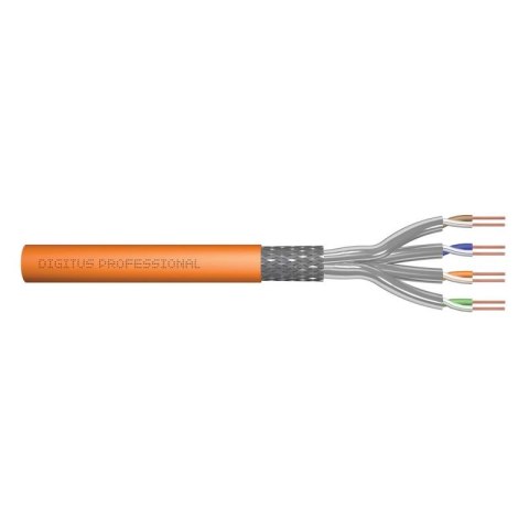 DIGITUS KABEL TELEINFORMATYCZNY KAT.7 POMARAŃCZOWY 100M DIGITUS