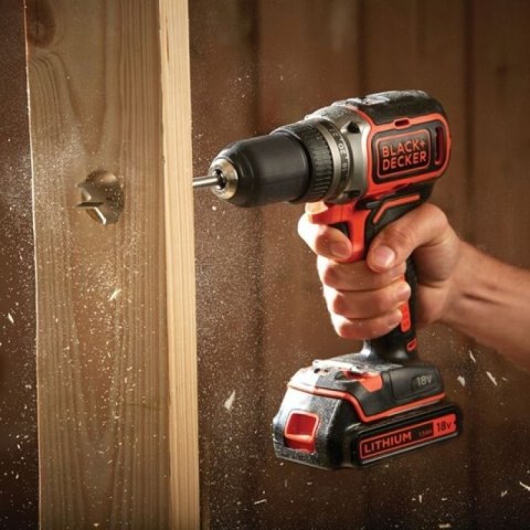 BLACK + DECKER WKRĘTARKA 18V BL186KB 2x1,5Ah WD