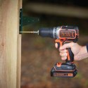BLACK + DECKER WKRĘTARKA 18V BL186KB 2x1,5Ah WD