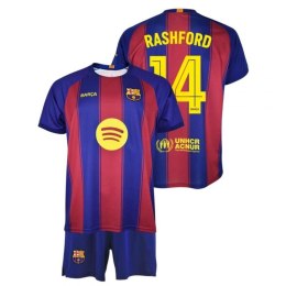 FC Barcelona Rashford komplet koszulka spodenki junior box 2025/26 BC19ERA FC Barcelona