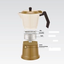 Kawiarka aluminiowa MR-1657-9-BEIGE MAESTRO MAESTRO
