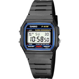 Zegarek Męski CASIO F-91W-1YEG + BOX CASIO