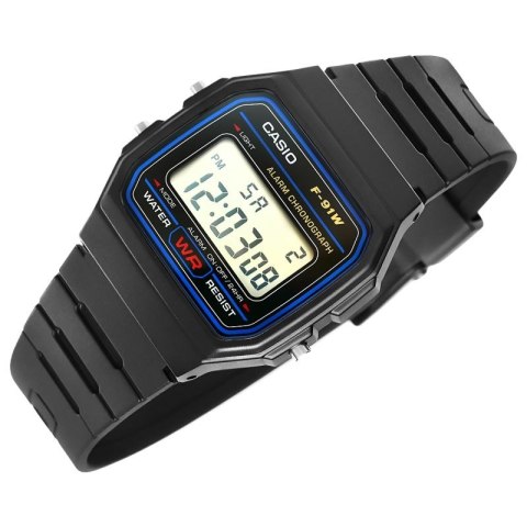 Zegarek Męski CASIO F-91W-1YEG + BOX CASIO