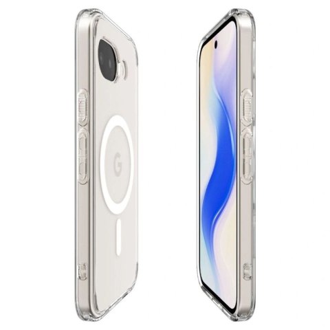 Etui Spigen Ultra Hybrid Mag MagSafe na Google Pixel 10A - przezroczysto-białe Spigen