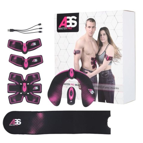 ABS MASTER PRO MULTI SET ELEKTROSTYMULATOR MIĘŚNI NN HMS HMS