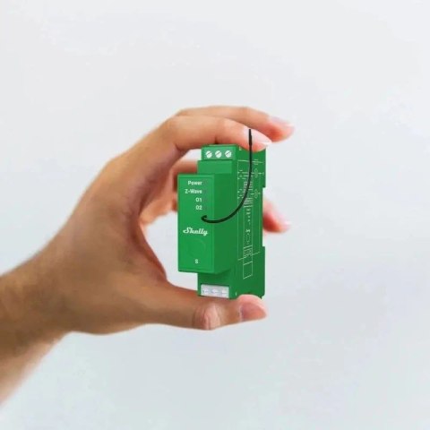Inteligentny ściemniacz oświetlenia Z-Wave Shelly Wave Pro Dimmer 2PM (OUTLET) Shelly