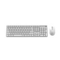 GEMBIRD BEZPRZEWODOWY ZESTAW KLAWIATURY + MYSZ SILENT KEY PRO BUSINESS, BIAŁY, UKŁAD RU Gembird