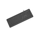 GEMBIRD KLAWIATURA PRZEWODOWA MULTIMEDIALNA SLIM, USB 5 KLAWISZY HOTKEYS, US LAYOUT, CZARNA Gembird