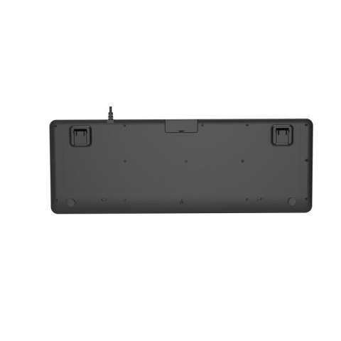 GEMBIRD KLAWIATURA PRZEWODOWA MULTIMEDIALNA SLIM, USB 5 KLAWISZY HOTKEYS, US LAYOUT, CZARNA Gembird