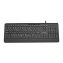 GEMBIRD PRZEWODOWA KLAWIATURA MULTIMEDIALNA SLIM 5 KLAWISZY HOTKEYS, RU LAYOUT, CZARNA Gembird