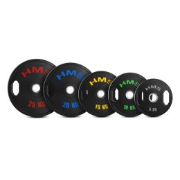 TOG25 2 x 25 KG TALERZ OLIMPIJSKI OGUMOWANY 2 x 25 KG HMS HMS
