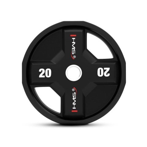 TPC20 TALERZ OLIMPIJSKI POLIURETANOWY CPU 20 KG HMS HMS