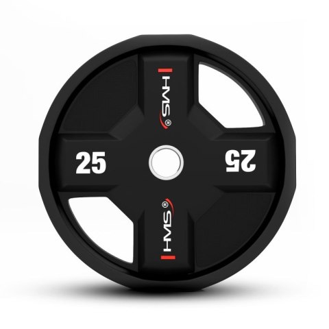 TPC25 TALERZ OLIMPIJSKI POLIURETANOWY CPU 25 KG HMS HMS