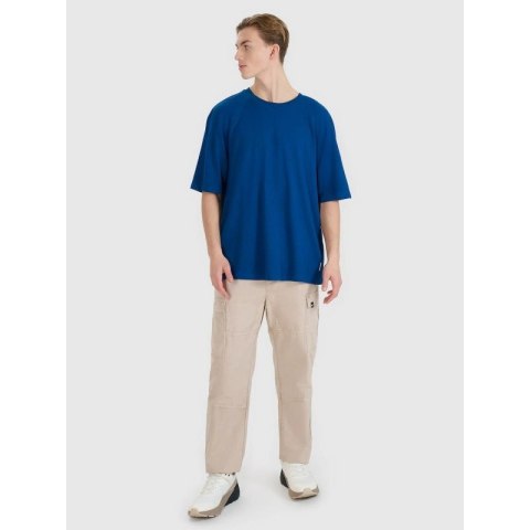 T-shirt oversize z modalem męski 4F 4FRSS25TTSHM2731-46S 4f