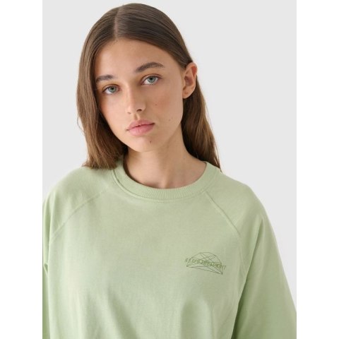 T-shirt oversize z nadrukiem damski 4F 4FRAW24TTSHF2583-44S 4f