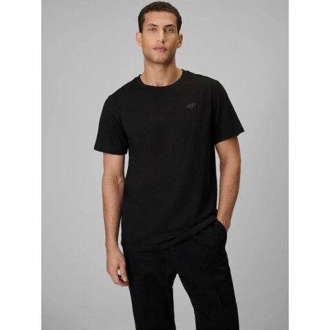 T-shirt regular gładki męski 4F 4FRMM00TTSHM4192-20S 4f