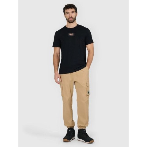 T-shirt regular z nadrukiem męski 4F 4FRAW25TTSHM3377-20S 4f