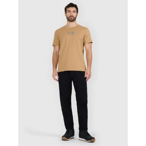 T-shirt regular z nadrukiem męski 4F 4FRAW25TTSHM3377-83S 4f