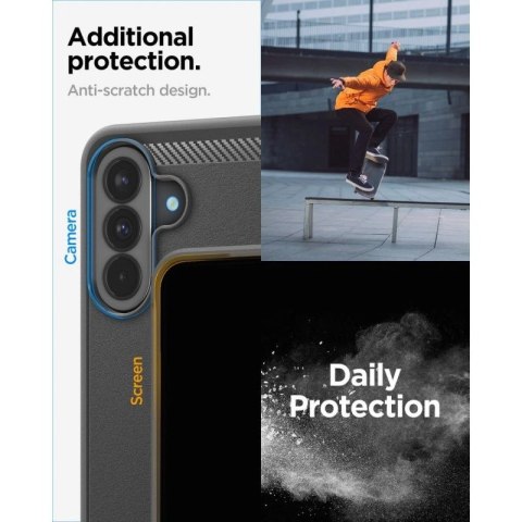 Etui Spigen Rugged Armor na Samsung Galaxy A37 5G - czarne Spigen