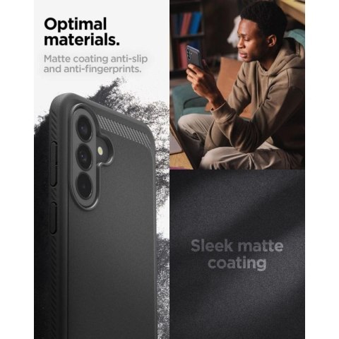 Etui Spigen Rugged Armor na Samsung Galaxy A37 5G - czarne Spigen