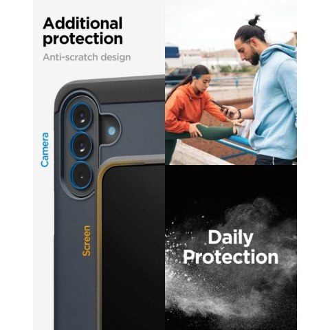 Etui Spigen Tough Armor na Samsung Galaxy A57 5G - granatowe Spigen